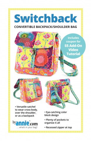 Switchback Convertible Backpack/Shoulder Bag