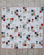 Sweetwater quilt – Nostalgic and whimsical design with Vintage collection by Moda Fabrics.