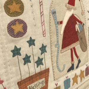 
                  
                    The Santa, The Tree, The Turkey and Me Christmas Wallhanging
                  
                