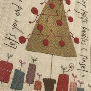 
                  
                    The Santa, The Tree, The Turkey and Me Christmas Wallhanging
                  
                