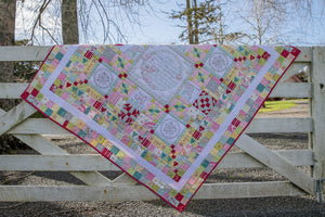 
                  
                    Hearts and Happy Flowers Quilt Monthly Project
                  
                