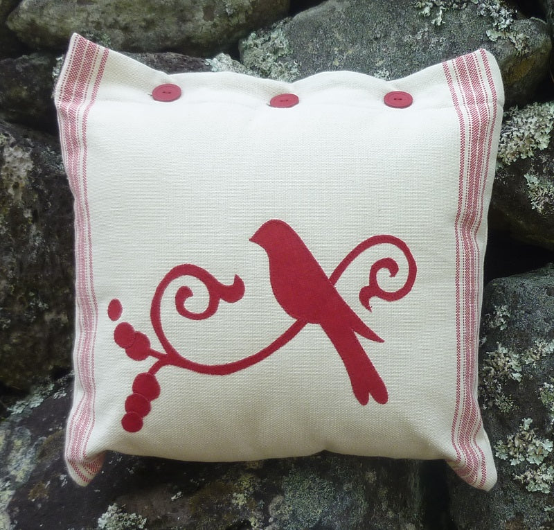 Bird Silhouette Cushion